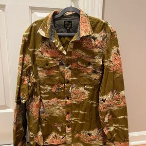 Todd snyder x LL Bean Men's Green Patterned Jacket